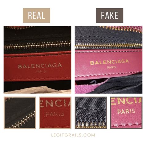 real vs fake balenciaga bag|balenciaga authenticity check.